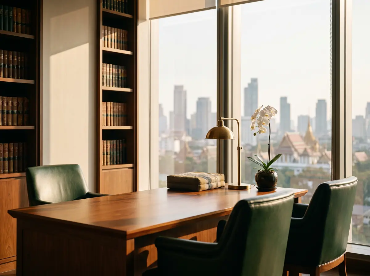 Meeting room with a view of Bangkok